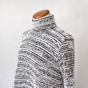 ASOS Turtleneck Textured Swing Dress